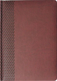 Сувенир, подарок - Ежедневник «Адъютант Бренд», недатированный, 336 стр., бордовый