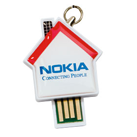 Сувенир, подарок - USB-флэш-карта на 512 Мб «Дом»
