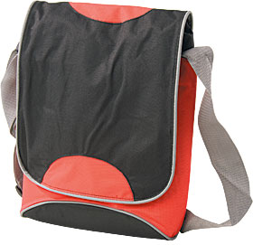 Сувенир, подарок - Сумка, черная с красным