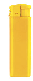 Сувенир, подарок - Зажигалка пьезо UNILITE, желтая