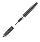 Авторучка LEMAN  Ebony Black перо