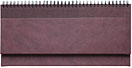 Планнинг VELVET, 128 стр., бордо